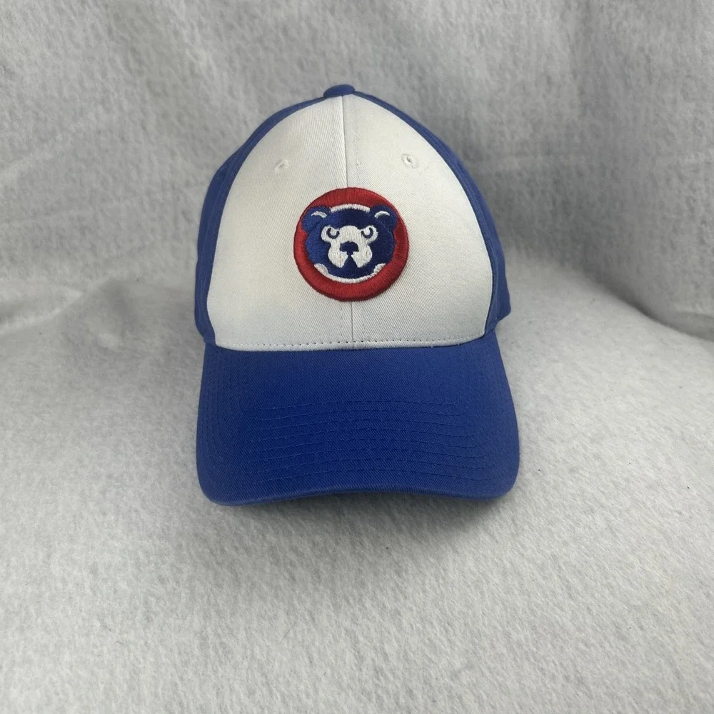 MLB American Needle Chicago Cubs Adjustable Hat‎ Red/Blue